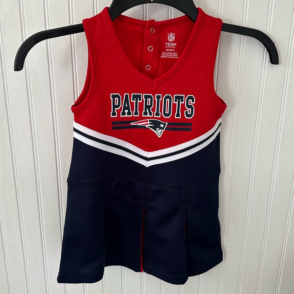 Patriots Cheerleader Outfit NWOT 3T